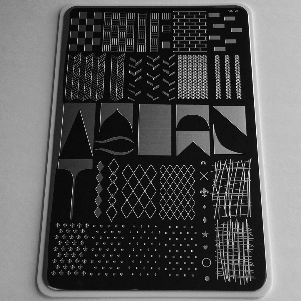 The Essentials One (CjS-22) - Clear Jelly Stamping Plate