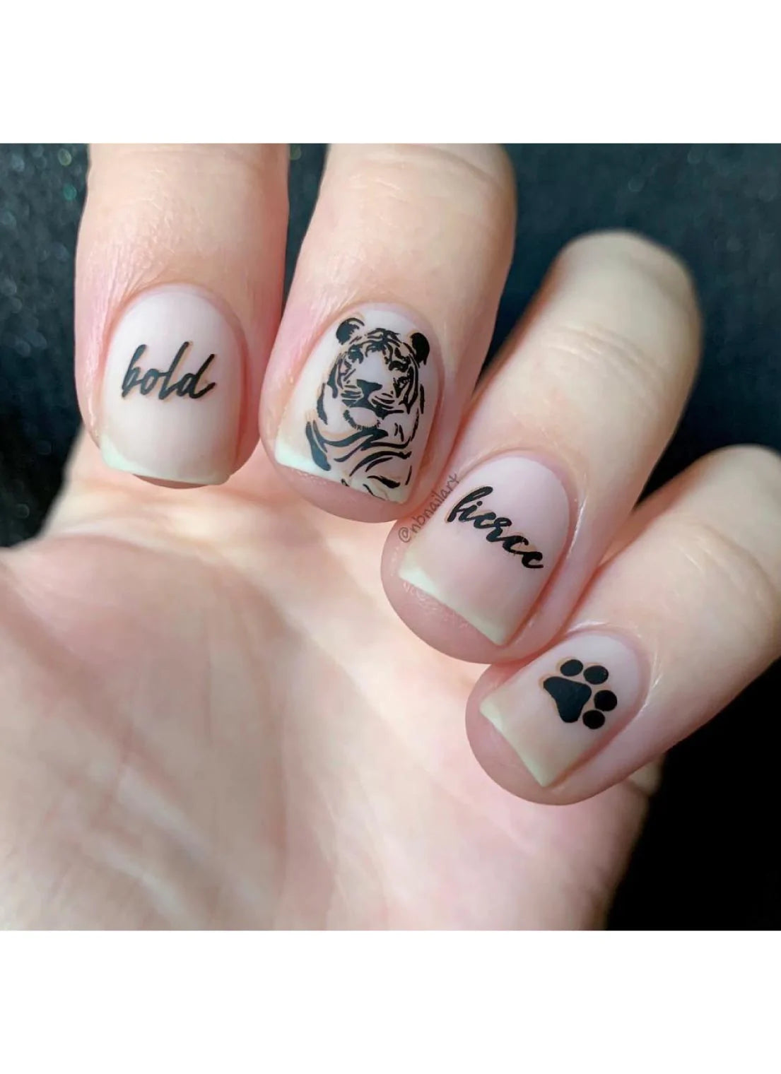 Wild & Fierce: Big Cats -  Uber Chic Stamping Plate