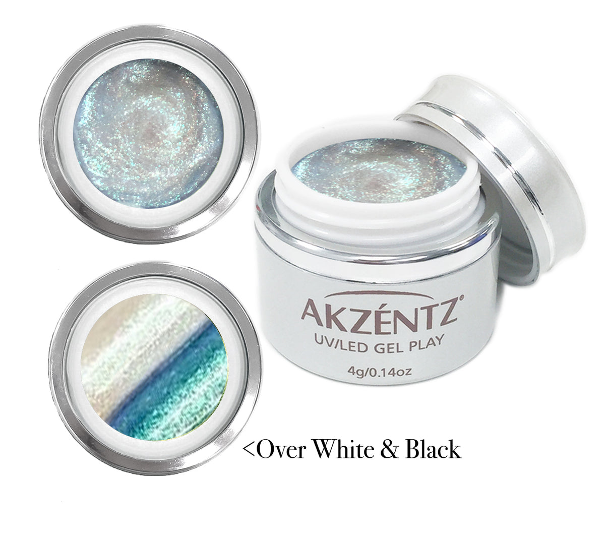 Tidal Teal Mermaid Shimmer  - Akzentz Gel Play UV/LED Main image