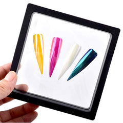 Clear Nail Art Box Frame with Stand