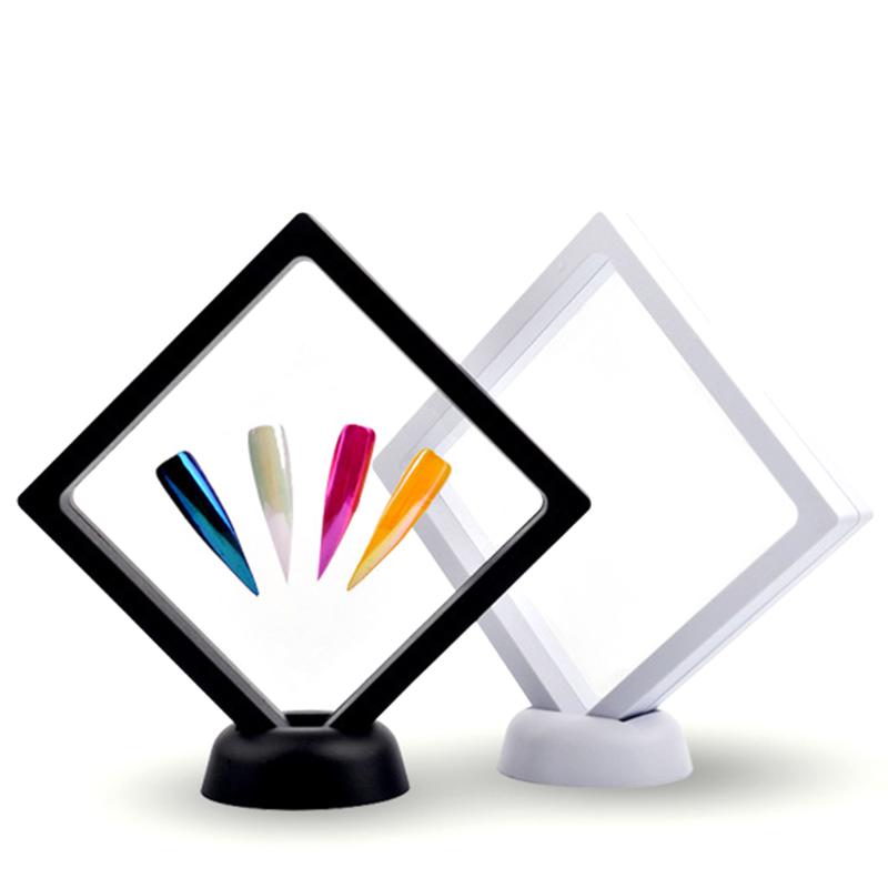 Clear Nail Art Box Frame with Stand Main image