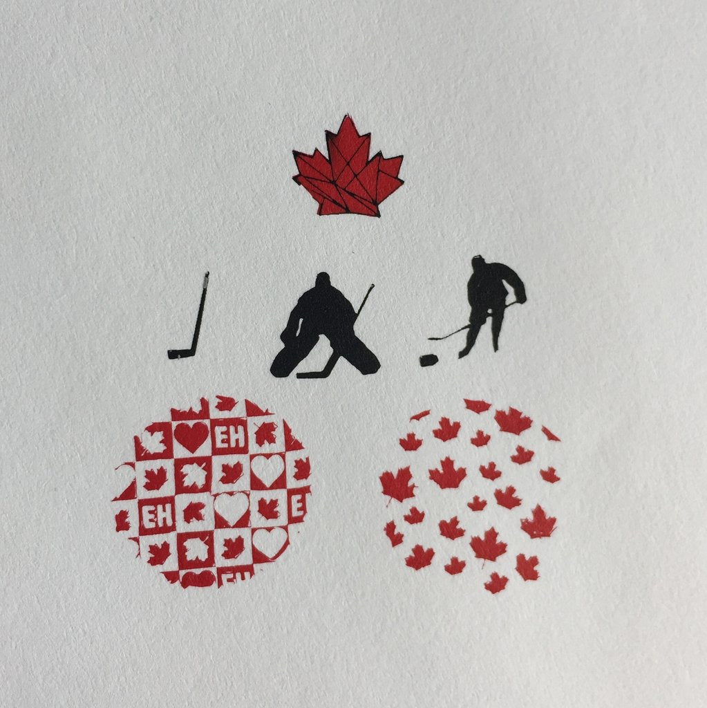 True North Strong (CjSLC-08) - Clear Jelly Stamping Plate