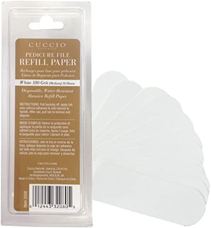Stainless Pedi Foot File Refills - 50 Pack Secondary image