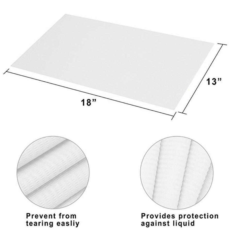 Plastic Backed Dental Bibs 125ct
