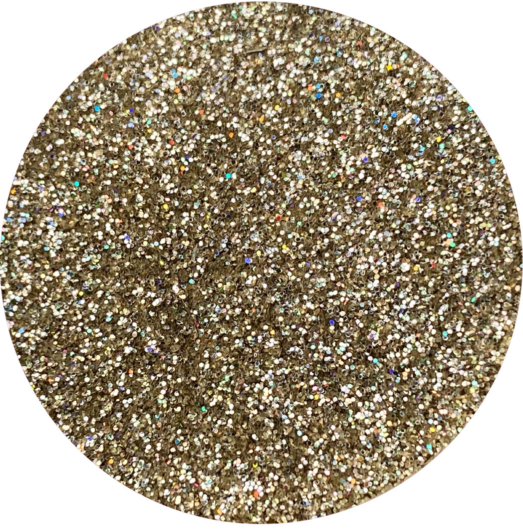 White Gold Glitter