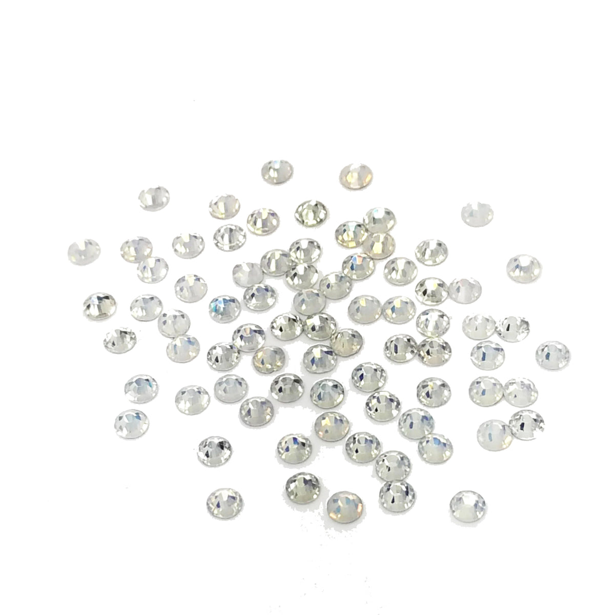 Genuine Crystal Rhinestones - White Opal 144c Main image