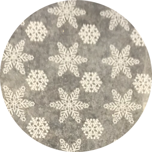 White Snowflakes Foil