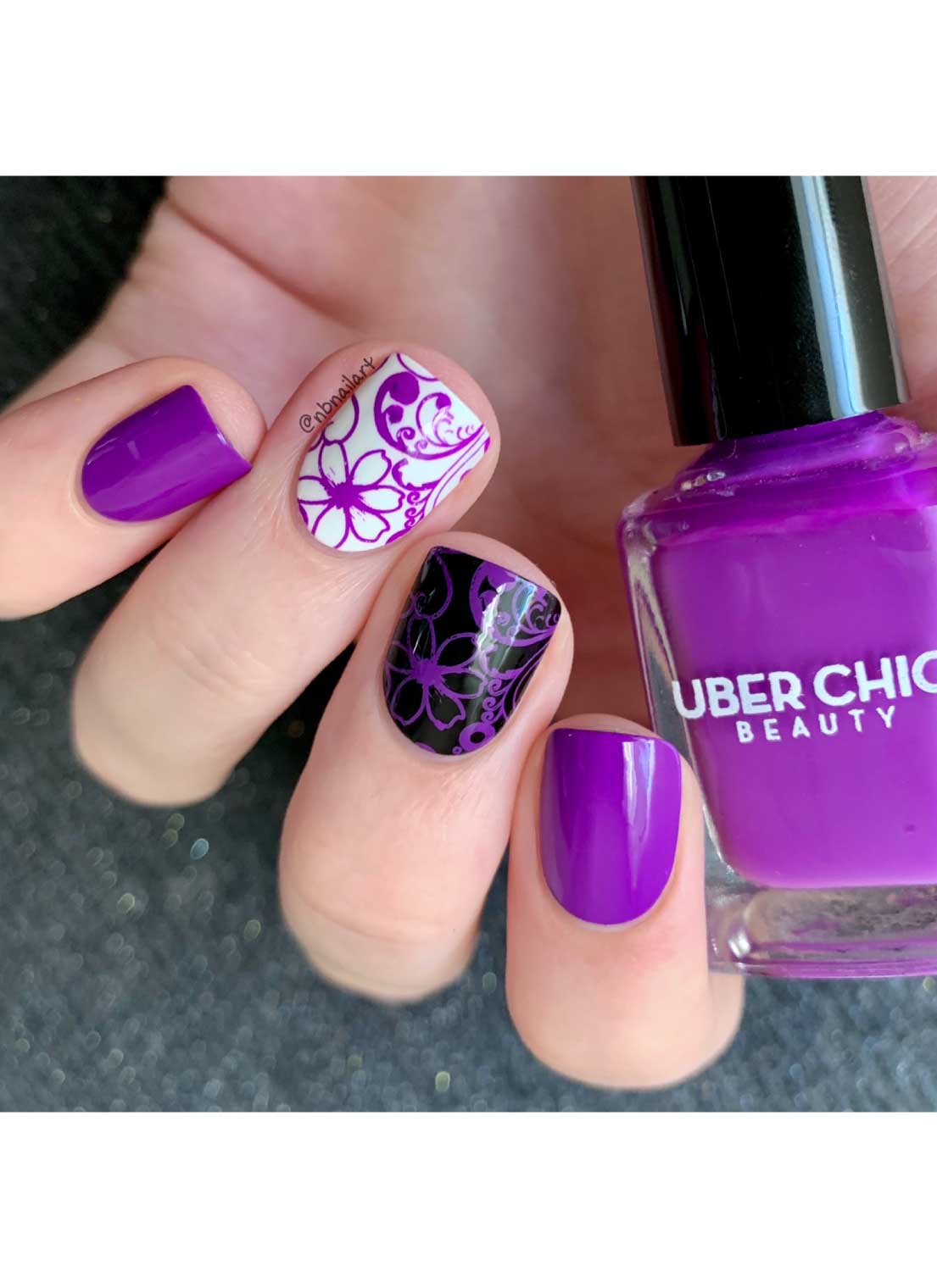 Where The Wildflowers Grow - Stamping Polish - Uber Chic 12ml Secondary image