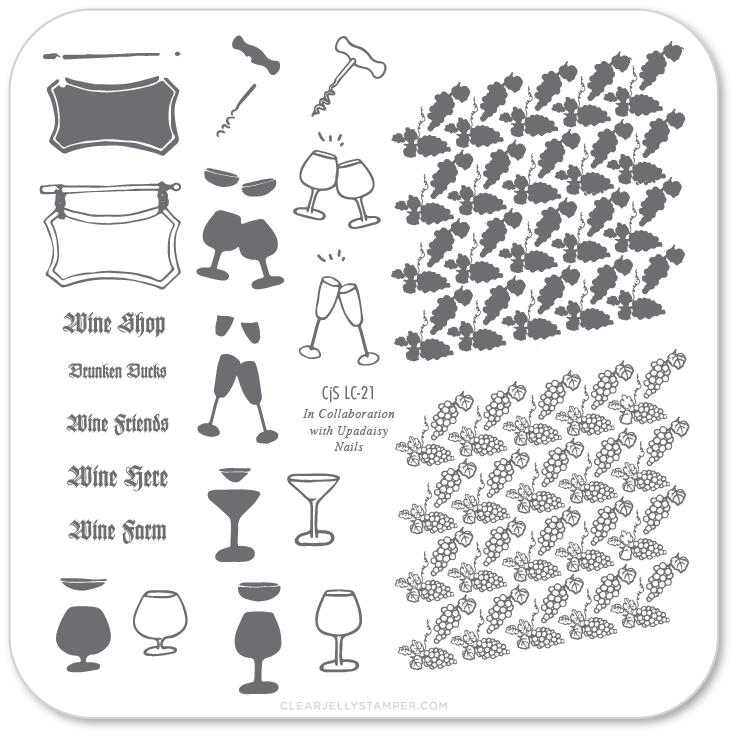 Wine Shop (CjS LC-21) - CJS Small Stamping Plate Secondary image