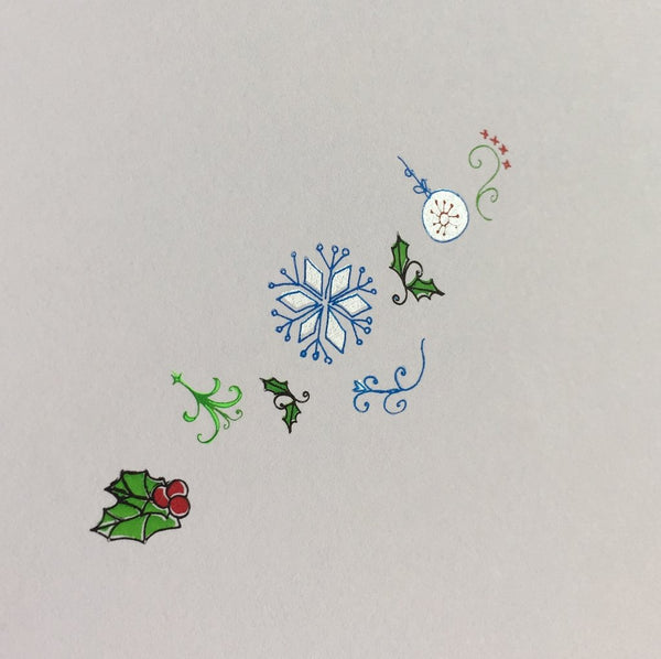 Wonderfully Winter (CjSC-05) - CJS Small Stamping Plate