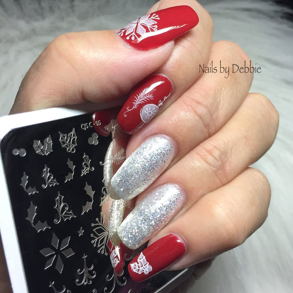 Wonderfully Winter (CjSC-05) - CJS Small Stamping Plate