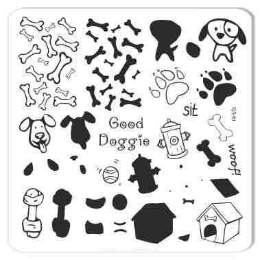Woof (CjS-61) - CJS Small Stamping Plate Secondary image