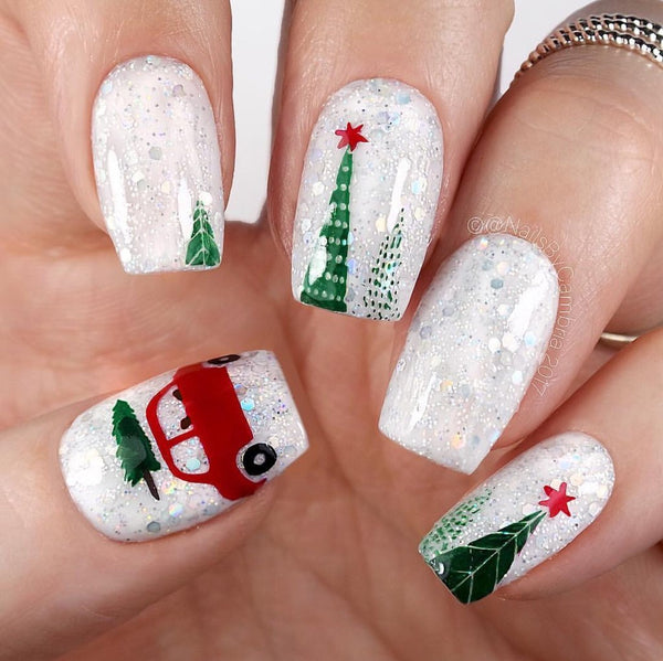 Yule Tide Christmas (CjSC-13) - Clear Jelly Stamping Plate